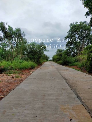 SaleLand Land for sale in Khon Kaen, located at the entrance to Ban Pet Municipality
