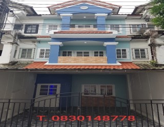SaleHouse 5 bedrooms, 3 floors for sale, Hong Prayun Village, near Rattanathibet Road, Ban