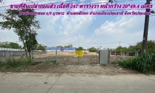 ขายที่ดินเปล่าถมแล้ว ในเมืองเอก