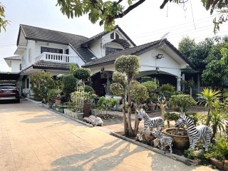 ขายบ้านเดี่ยว 2 ชั้น + อาคารสำนักงาน 1 ชั้น ใกล้สนามบินดอนเมือง