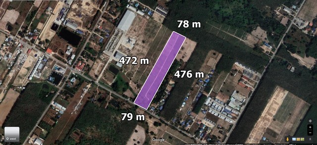 ขายที่ดิน 23-2-20 ไร่ ใกล้ถนนสาย 36