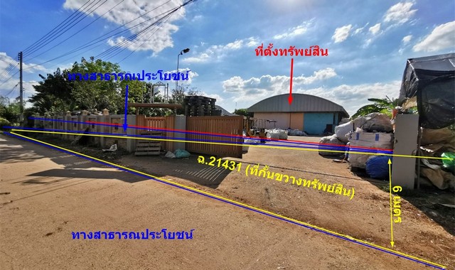 ขายโกดังอาคาร เนื้อที่รวม 2 ไร่ อำเภอ บ้านโพธิ์ จังหวัด ฉะเชิงเทร