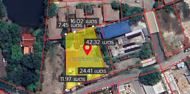 ที่ดินพร้อมโรงงาน ซอยประเสริฐมนูกิจ 29 แยก 5 : 315 ตร.ว. 