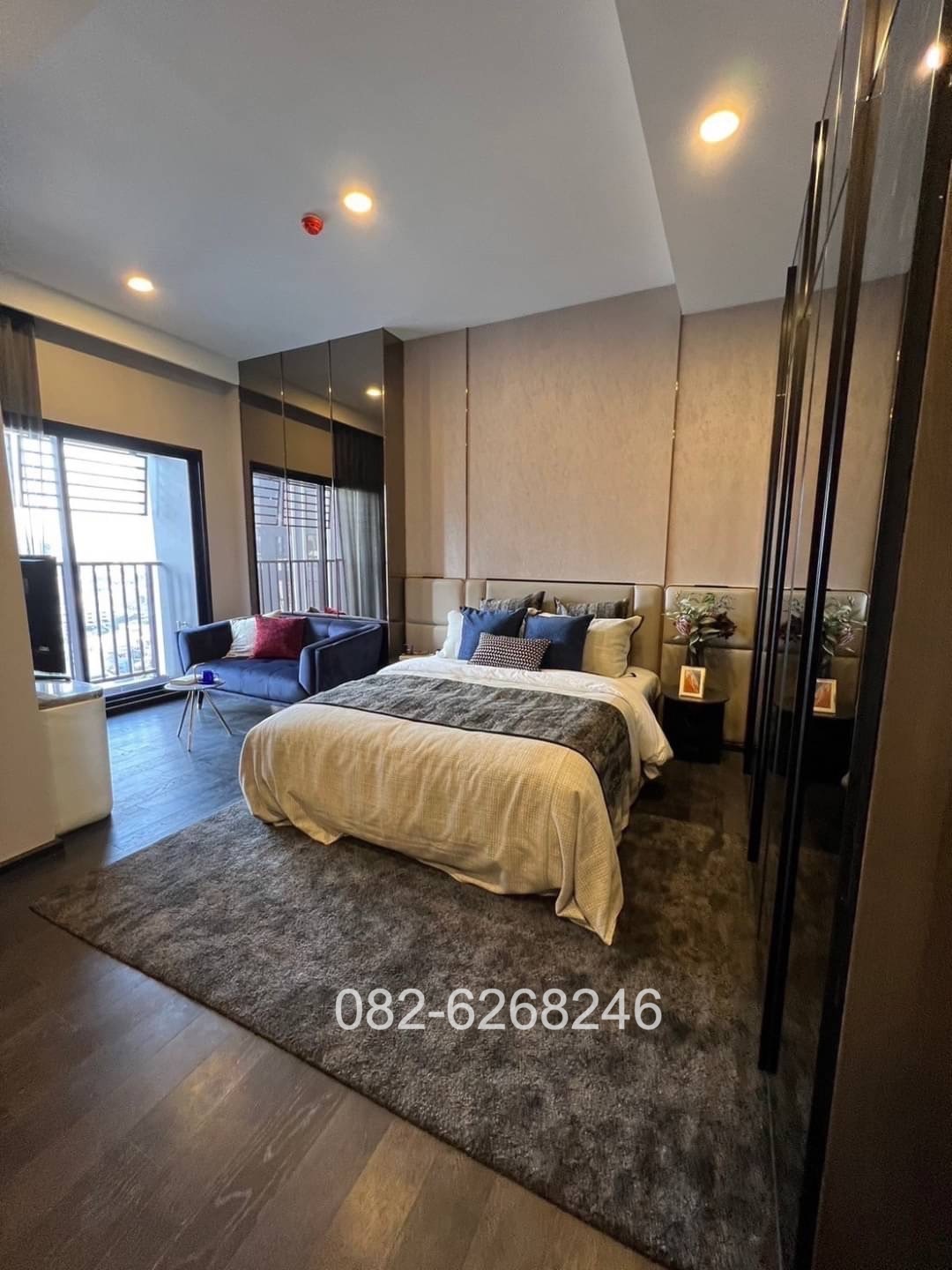 For rent Park origin Thonglor 2Bedroom 62Sqm. 75k 082-6268246