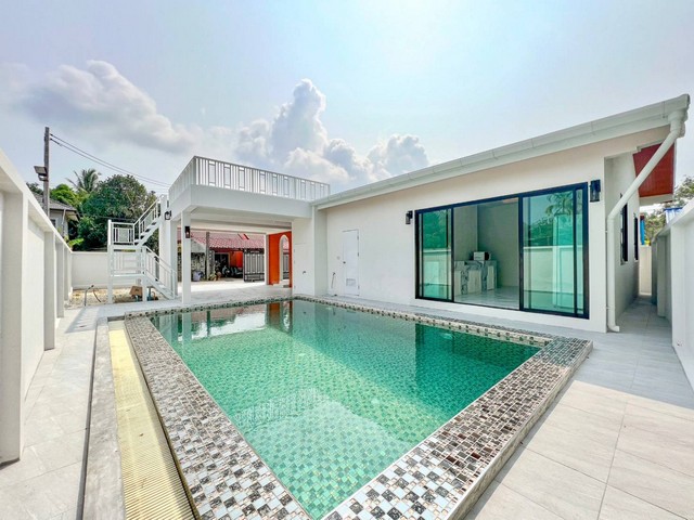 ขายบ้าน For Sale : Chalong, Private House with Pool nordic style,3B