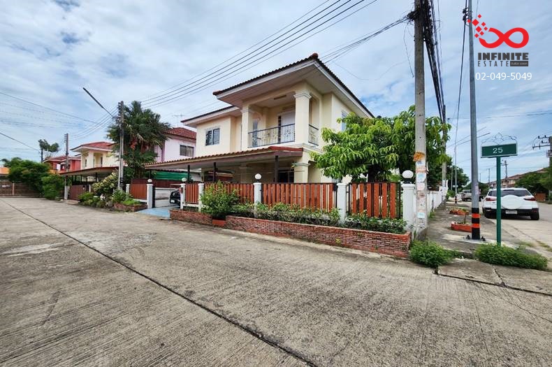 SaleHouse House for sale Charoenlap5 Village behind the corner of Rangsit Nakhon Na yok Road