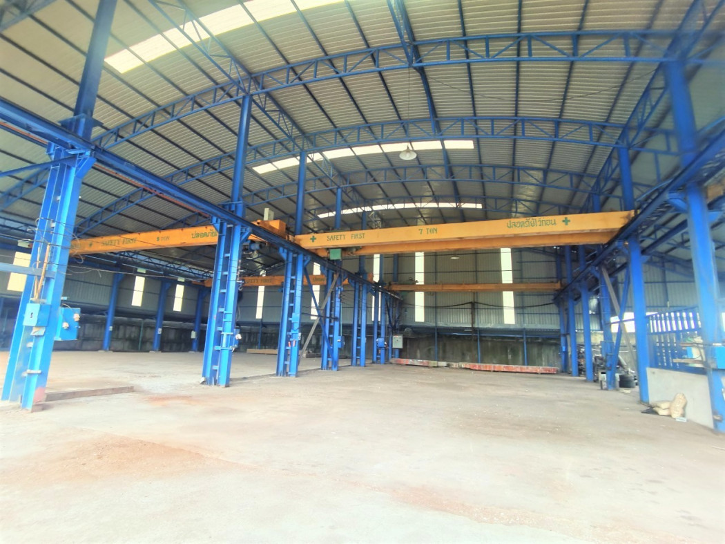 RentWarehouse Factory for sale FA073, Good Location, Overhead crane, Huai Pong, Rayong . 4750 sq m., 14 rai 37 sq m,Sukhumvit rd. Map Ta Phut Pier 12 Km.