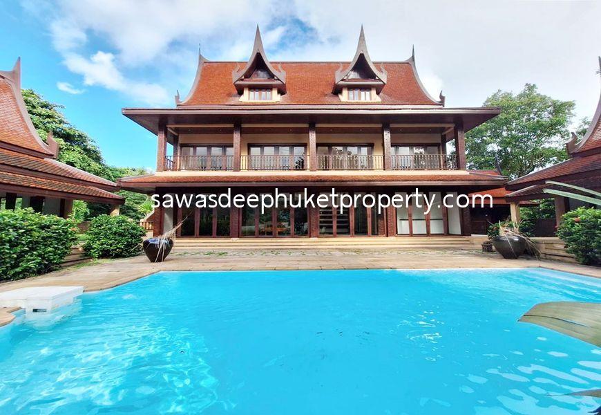 9 Bedroom Pool Villa with Lake View on 1,000 sqm land in peaceful area near Chal