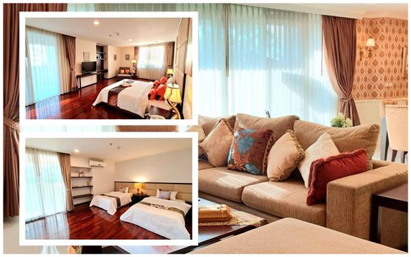 เช่าออฟฟิศ Luxury Service Apartment for rent Sukhumvit 39 Penthouses 4 bedrooms 4 bathroom Tel +66-62-993-5546