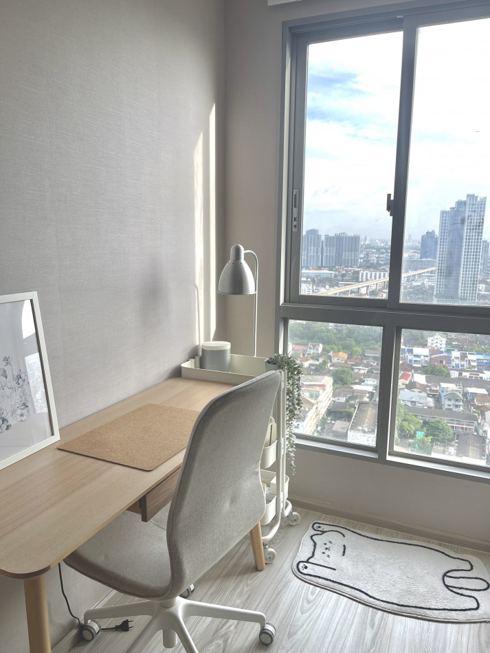 ขาย คอนโด 1 ห้องนอน Ideo Mobi Grand Interchange บางซื่อ 32.02 ตรม. City View แต่งสวย ใกล้ MRT