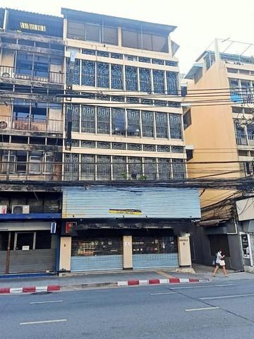 เช่าออฟฟิศ ให้เช่าอาคาร 6 ชั้น หลังมุม ถนนเจริญกรุง ใกล้ MRT หัวลำโพง 