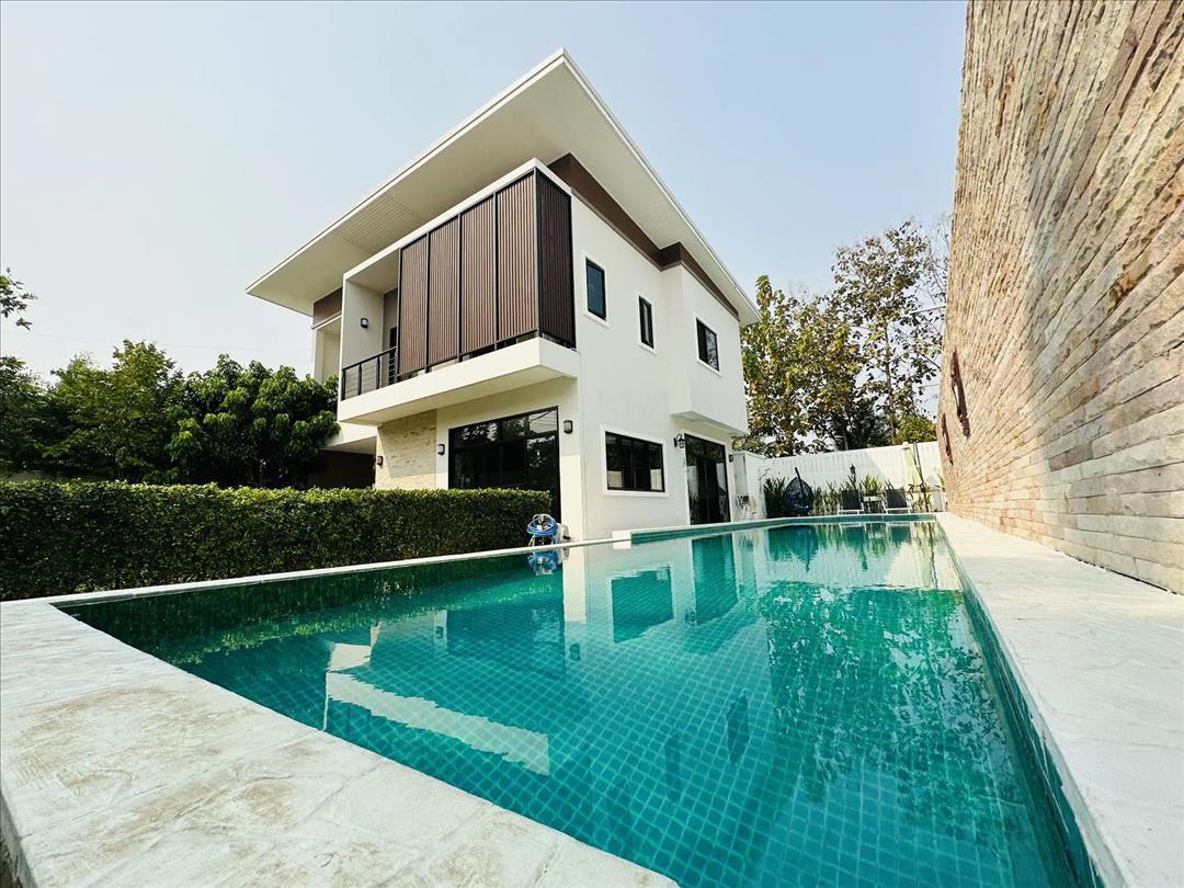 SaleHouse ขาย Pool villa ในโครงการ กุลพันธ์ 9 เชียงใหม่ 