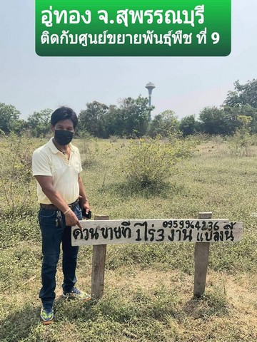 ขายที่ดินทำเลดี เจ้าของขายเอง ราคาต่ำกว่าประเมิน  จังหวัดพรรณบุรี