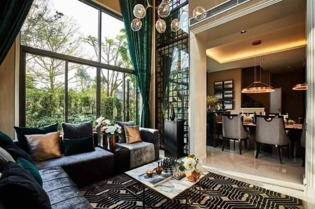 SaleHouse Single house for sale, 4 bedrooms, The Gentry Sukhumvit, 448 sq m., 68 sq m, sample house, fully furnished, ready to move in.