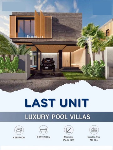 For Sale : Chalong, Luxury Private Pool Villas, 4B5B