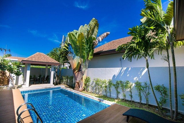 ขายบ้าน For Sale : Chalong, Private pool villa contemporary style,2B2B