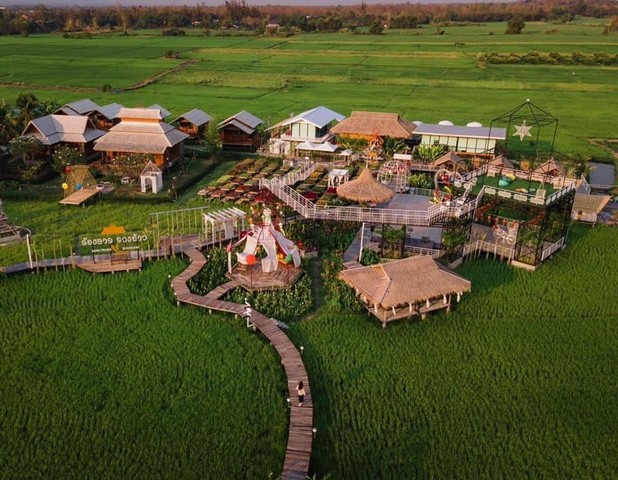 ขายบ้าน  ขาย Resort & Restaurant หมู่บ้านร้องธาร  สันป่าตอง เชียงใหม่