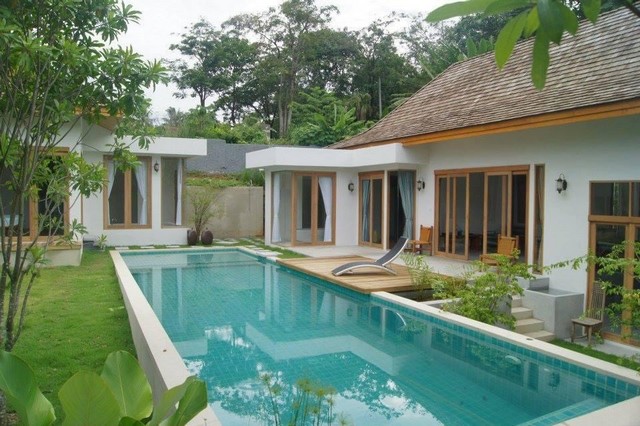 ขายบ้าน For Sale : Private Nataural Pool villa @ Chalong,3B3B
