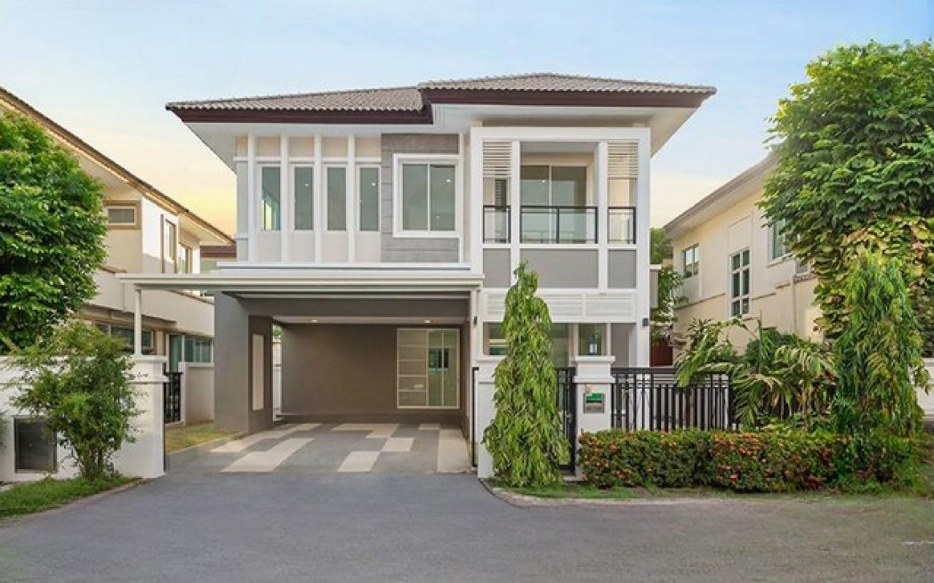 SaleHouse Selling a detached house, newly decorated second-hand house, Bangkok Boulevard Ramintra 267 sqm (56 sqm).