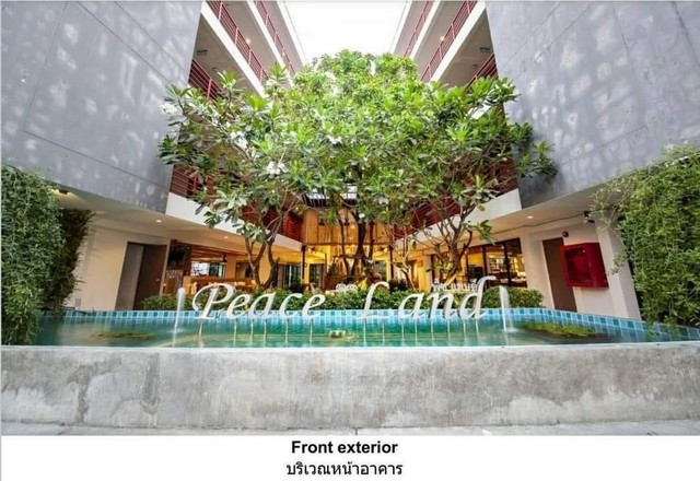 SaleHouse ขายโรงแรม Peace Land Hotel Khaosan พร้อมที่ดิน
