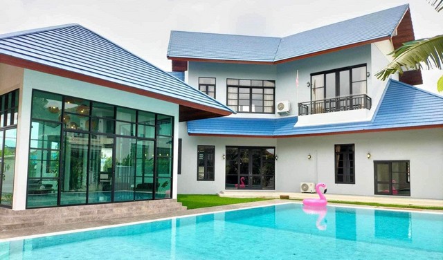 SaleHouse ขาย พูลวิลล่า Private house pool villa อยู่ทำเลติดถนนใหญ่