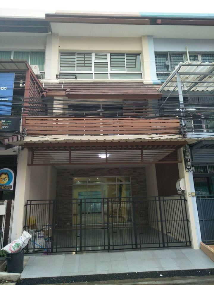 เช่าบ้าน ให้เช่าทาว์นโฮม 3 ชั้น โครงการ RK Office Park มีนบุรี ถนนสุวินทวง