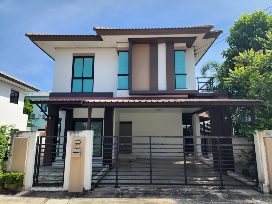 SaleHouse Single house for sale, price lower than market Baan Fah Greenery Pinklao-Sai 5 180 sq m. 56.8 sq m.