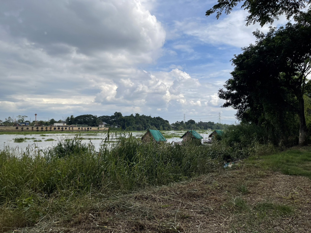 SaleLand Empty land for sale next to the Chao Phraya River, Ayutthaya, 6 rai 2 ngan 20 sq m.