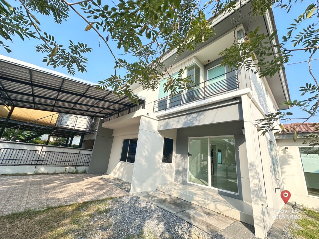 SaleHouse Single house for sale, Inisio 2 Rangsit-Khlong 3, 2 story detached house at the beginning of the project.