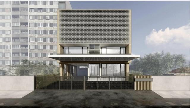 RentHouse  ให้เช่าโฮมออฟฟิศ 3 ชั้น สร้างใหม่ Style Modern  ย่านสุขุมวิท103 