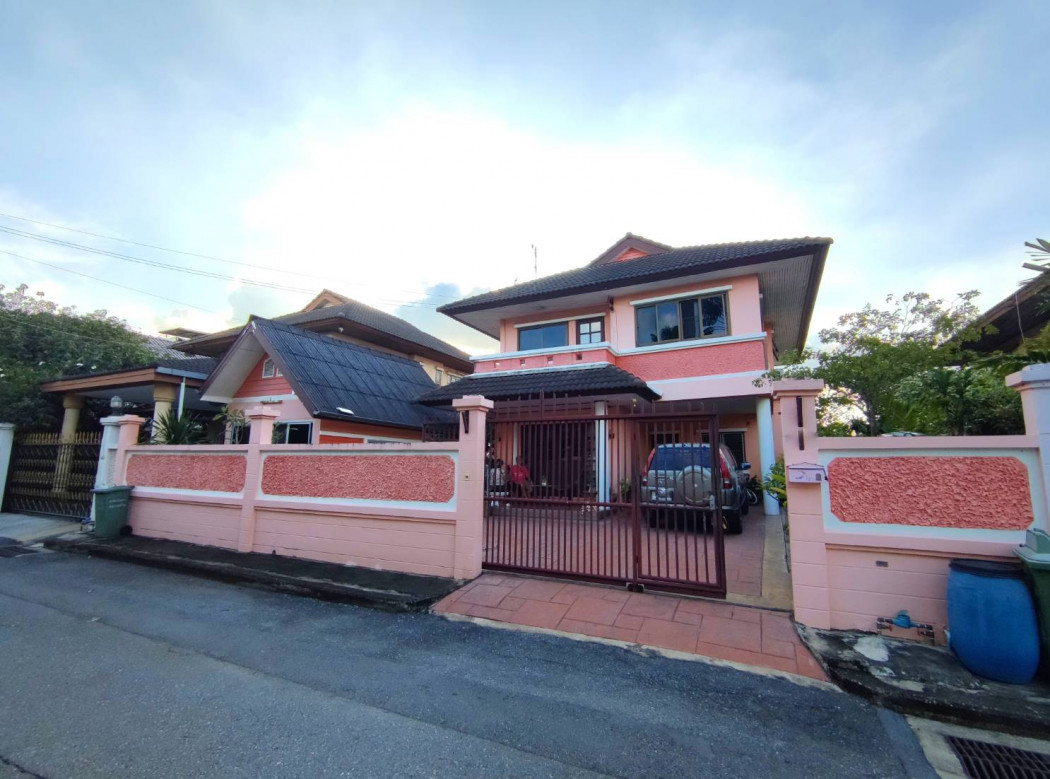 SaleHouse Single house for sale, Ban Kob Kaew 1, 180 sq m., 70 sq m, Phutthamonthon Sai 2, small village, quiet, private.