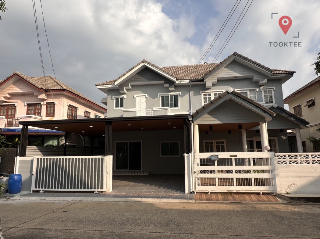 SaleHouse Townhome for sale, beautifully decorated, Lally Ville, Lam Luk Ka, Khlong 3, 240 sq m., 35 sq m, ready to move in.