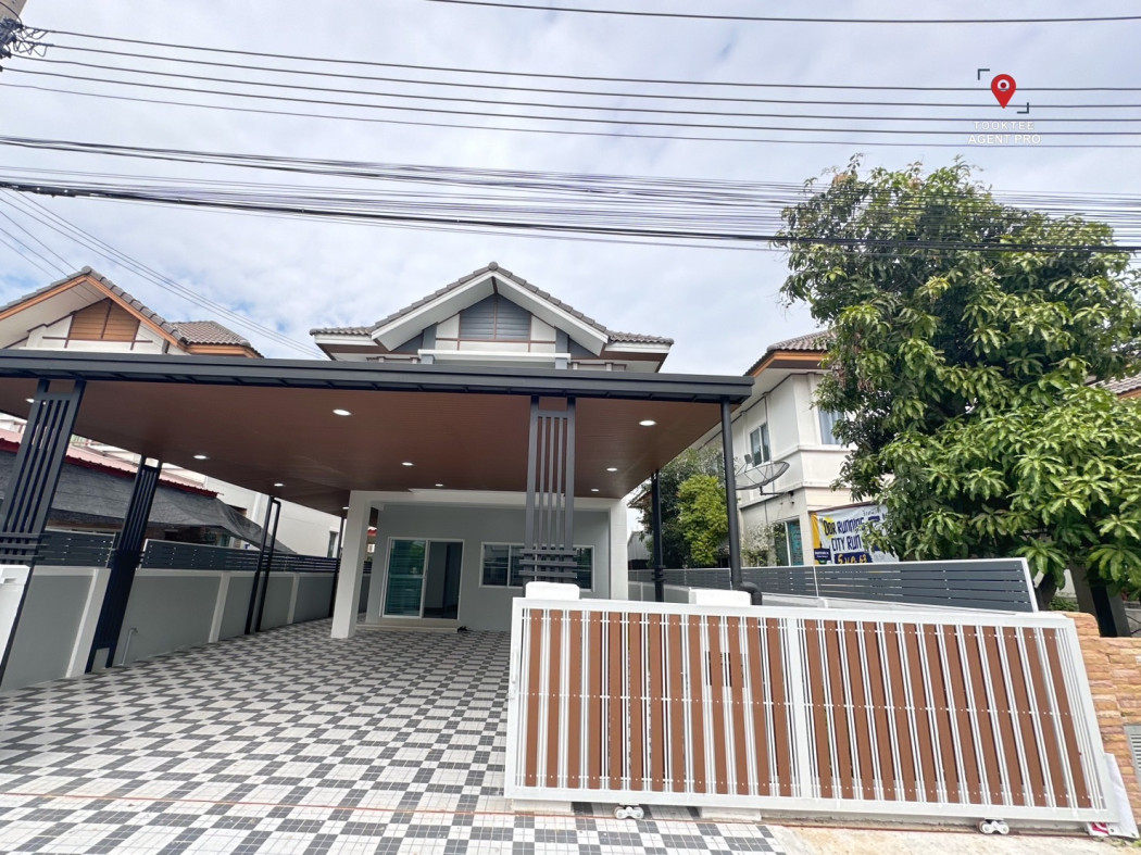 SaleHouse Single house for sale, Vista Ville B, Lam Luk Ka, Khlong 3, 200 sq m., 50.4 sq m.