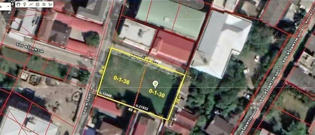 SaleLand Land for sale, prime location in Thonglor area, quiet, empty land size, Thonglor location, 266 sq m.