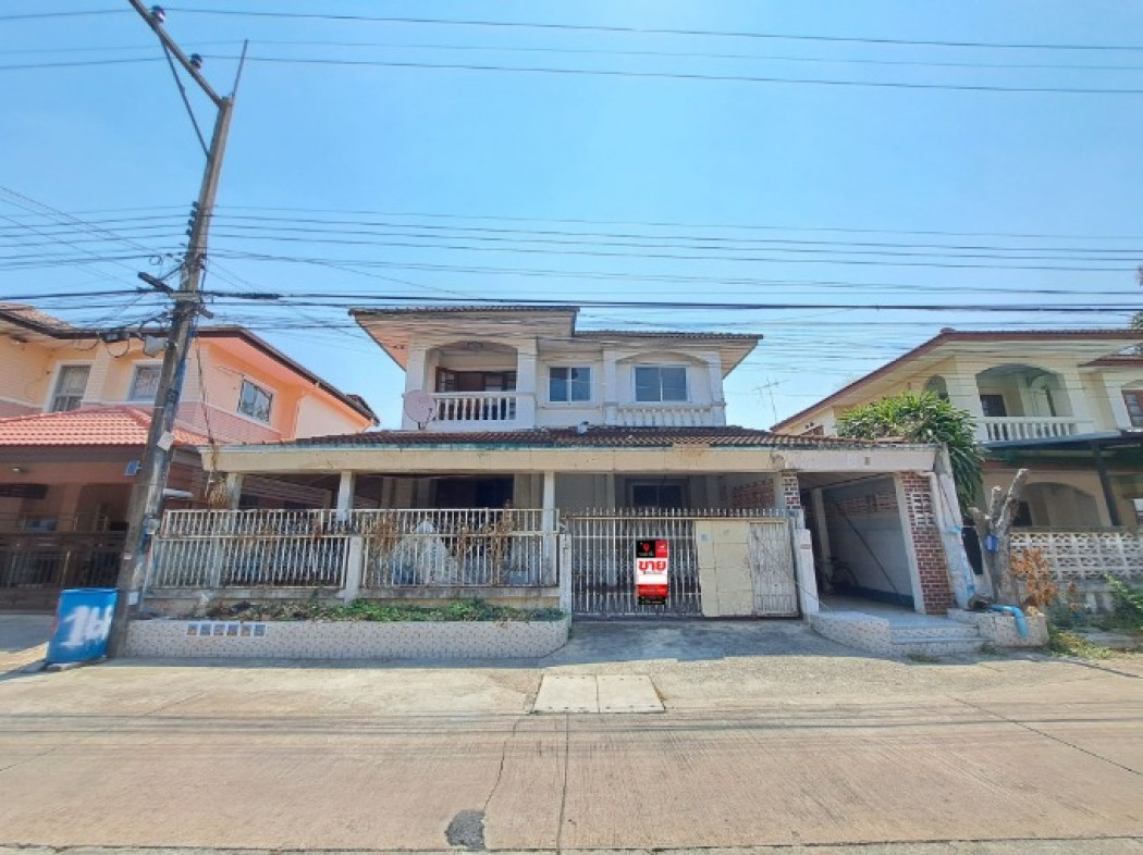 SaleHouse Single house for sale near Rangsit Garden Ville Expressway, 180 sq m., 50 sq m, negotiable.