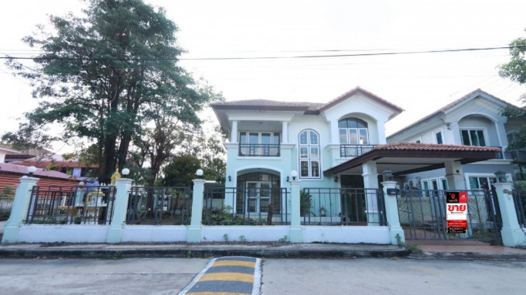 SaleHouse Single house for sale, newly renovated, corner unit, Passorn 3, Rangsit, Khlong 3, 301.6 sq m., 75.4 sq m, ready to move in.
