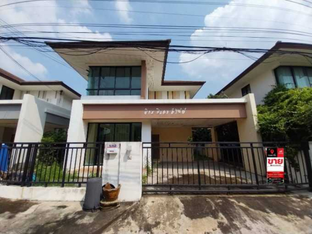SaleHouse For sale, large detached house, lots of space, Sammakorn Rangsit, Khlong 7, 210 sq m., 60 sq m, negotiable.