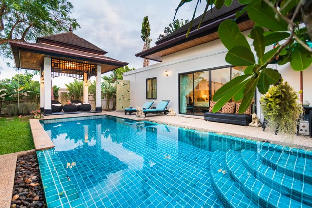 เช่าบ้าน For Rent : Private Pool Villa in Cherngtalay BangJo, 3B2B
