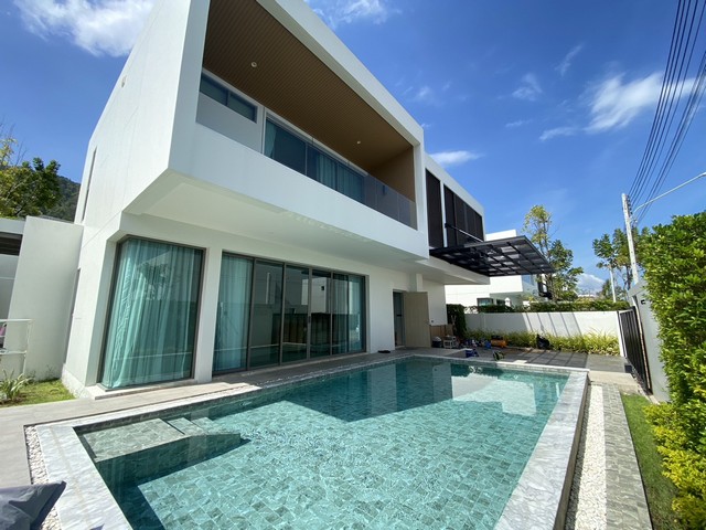 เช่าบ้าน For Rent : Phuket Town, Brand New Private Pool Villa,3B3B