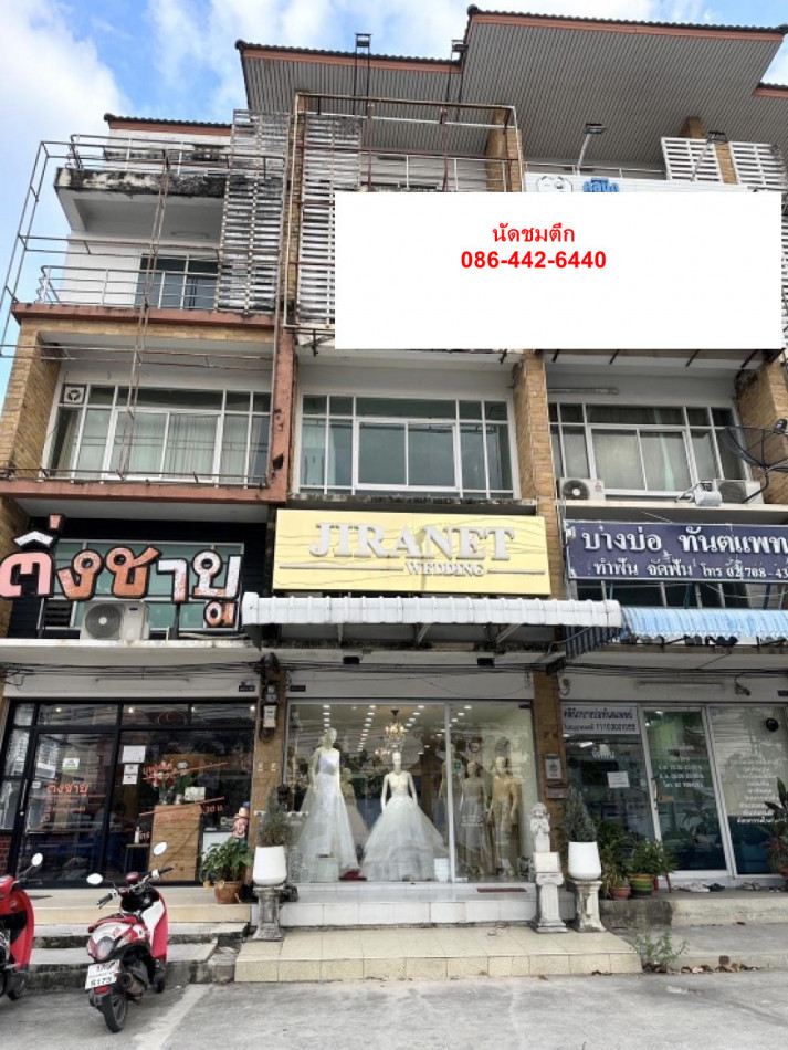 SaleOffice Commercial building for sale, 1 unit, 4 and a half floors, Bang Bo, Samut Prakan (near Lotus Bang Bo), good location ID-13522