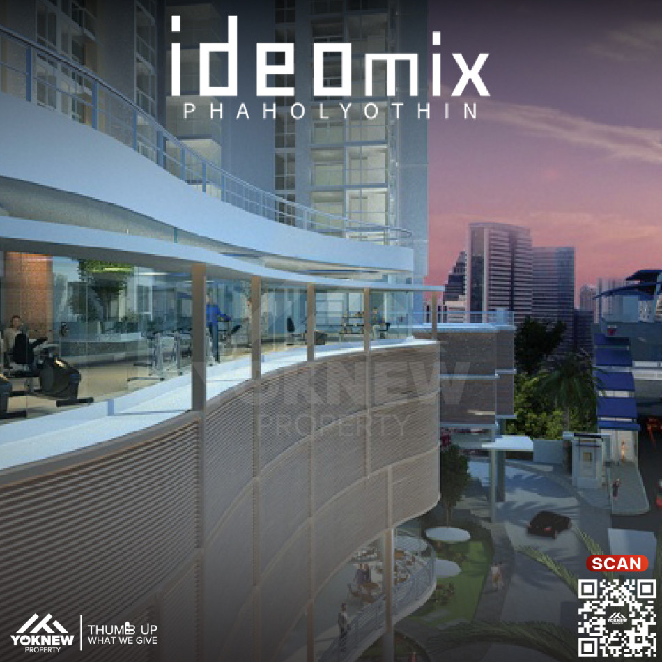 ขายด่วน Ideo mix phaholyothin ห้องมีให้ครบครันและออกแบบได้น่าใช้งาน พร้อมย้ายเข้าอยู่