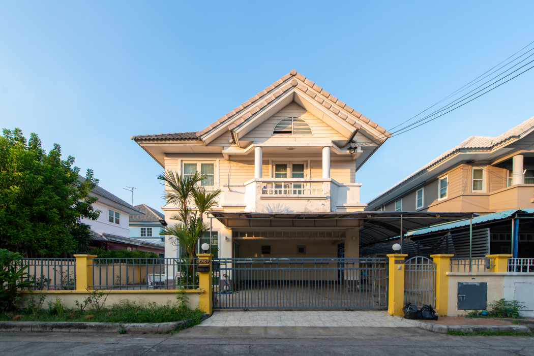 SaleHouse Single house for sale, Areeya Chaba Exclusive Kaset-Nawamin, 186 sq m., 50 sq w, 3 bedrooms, 3 bathrooms, near Central Ladprao.