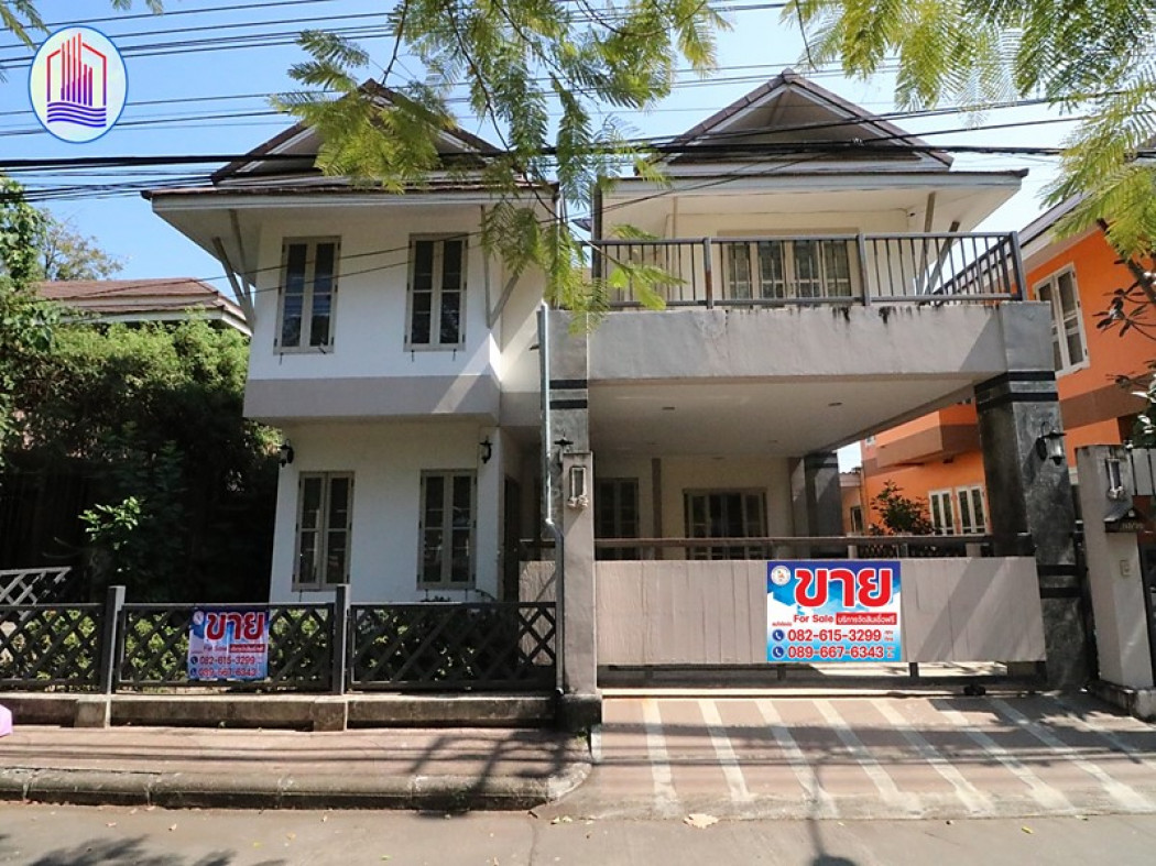 SaleHouse Single house for sale, Chan Buasuay Resort, Suwinthawong 5-1, Saen Saep, Min Buri, Bangkok, 153 sq m., 50 sq m.