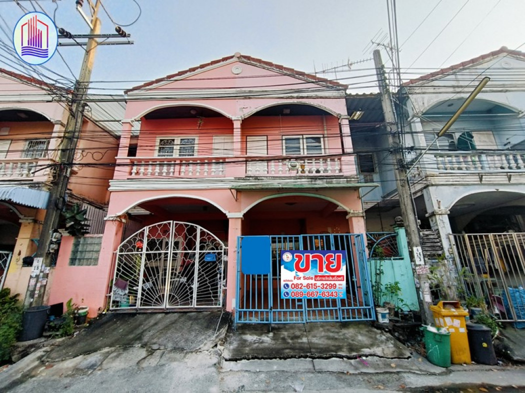 SaleHouse Townhome for sale, Rungkit 5, Khlong Sam Prawet Subdistrict, Lat Krabang District, Bangkok, 96 sq m., 17 sq m.