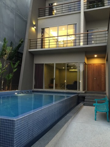 RentHouse For Rent : Chalong, Private Pool Villa, Modren Style, 4B