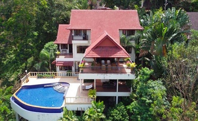 For Rent : Patong, Private villa with sea view, 3 Bedrooms 5 Bath
