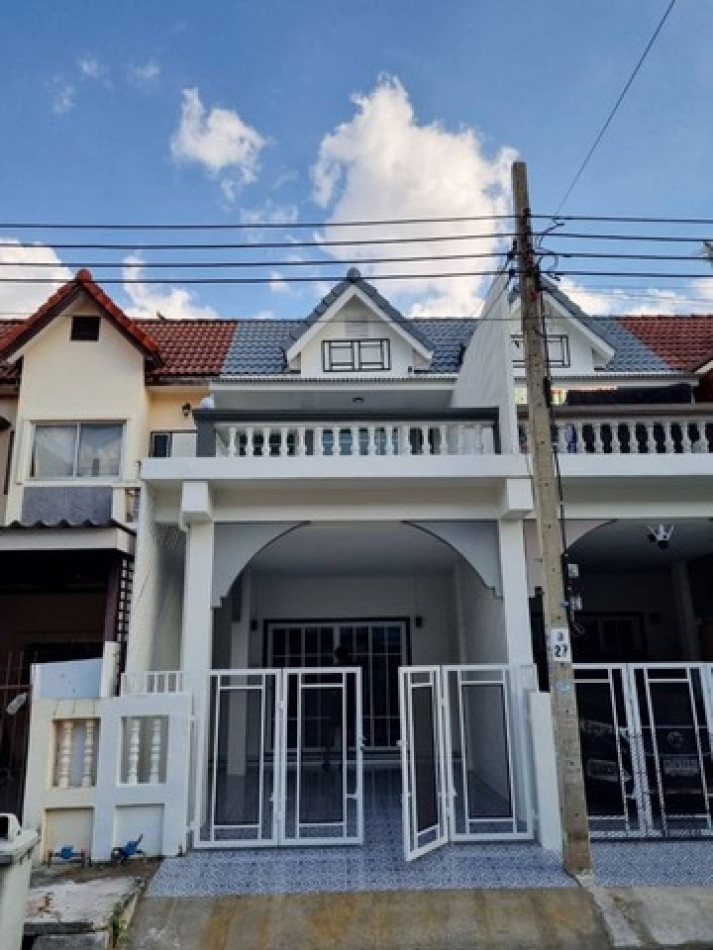 SaleHouse Townhome for sale, Baan Bang Bua Thong, 90 sq m., 20 sq m., newly renovated, ready to move in.