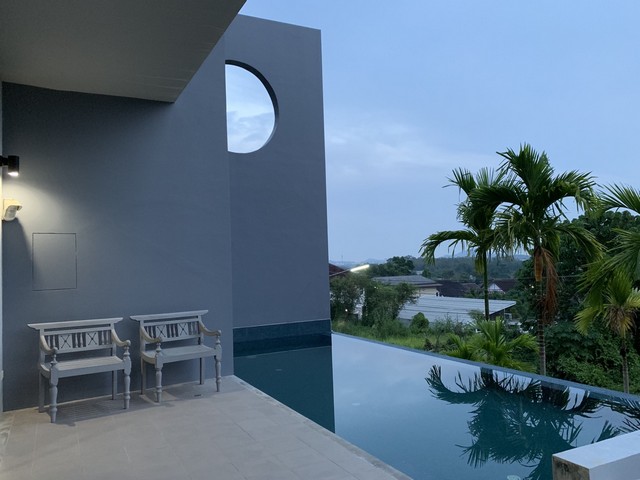 เช่าบ้าน For Rent : Chalong, Private Pool Villa, Modren Style, 4B