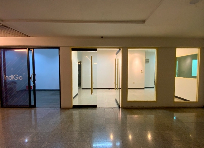 RentOffice ให้เช่าพื้นที่ อาคารย่านอโศก PS Tower Asoke ชั้น 1 พื้นที่ 100 ตร