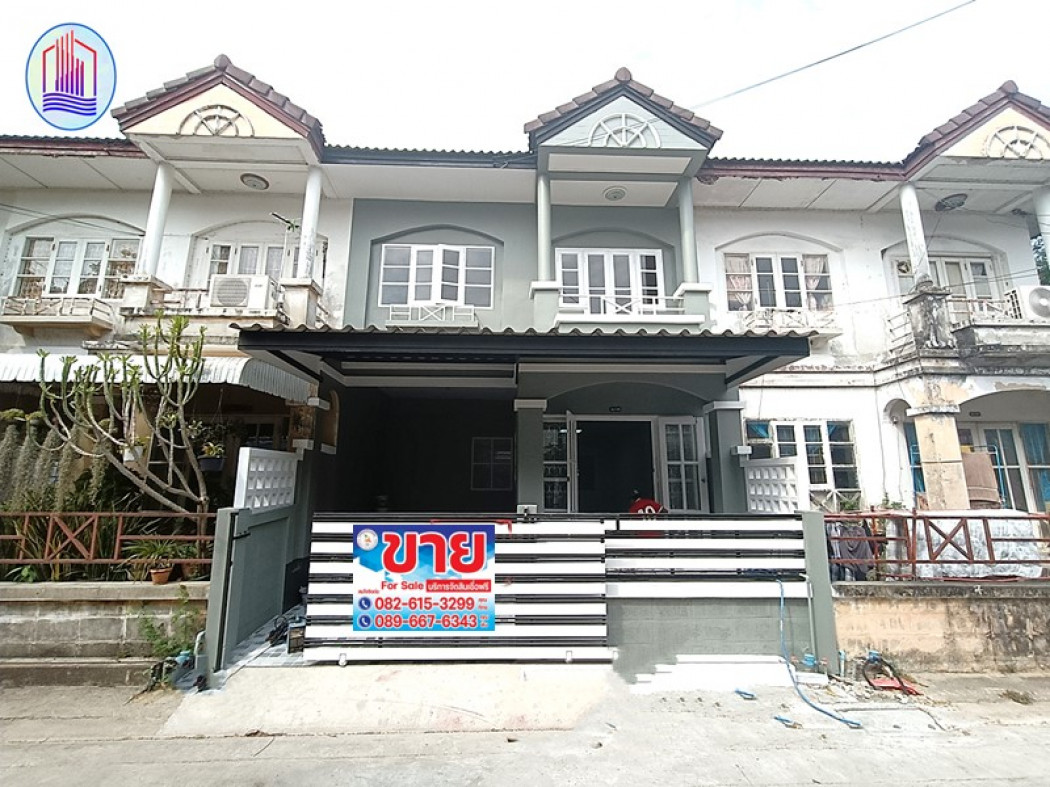 SaleHouse Townhome for sale, Suthawee Cluster House, Bang Phli-Tamru, Bang Phli Yai, Bang Phli, Samut Prakan, 86 sq m., 17.5 sq m.